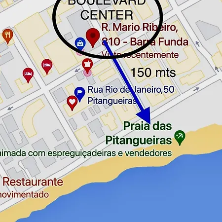 Kitnet Guaruja Pitangueiras Boulevard Exterior photo